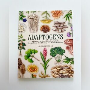 Adaptogens Book by Melissa Petitto, healing herbs, remedies & recipes 
130 pages